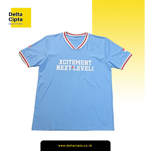 Jersey Olahraga Berkerah V